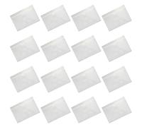 OFFSCH Lot de 20 Pochettes Adhésives Transparentes Format 6x10 Cm, Porte-cartes Pvc Auto-adhésif pour Cartes de Visite et Fiches, Protection Solide pour Exposition et Rangement