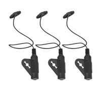 OFFSCH Lot de 3 Micros Eq Adhésifs Universels pour Guitare Acoustique Ukulélé et Kalimba - Capteurs de Son Haute Sensibilité Système Piezo Passif pour Accessoires de Musique
