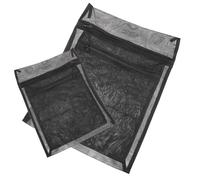 OFFSCH Lot de 4 Paquet à Linge en Filet Noir pour Machine à Laver Tailles Variées Polyester Résistant Protection Linge Délicat pour sous-Vêtements et Chaussettes Usage Maison et