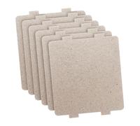 OFFSCH Lot De 6 Feuilles De Mica Pour Four à Micro-ondes Couvercle De Guide D'ondes Matériau Résistant Chaleur Accessoire De Réparation