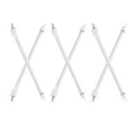 OFFSCH Lot de 6 Tubes Chauffants Électriques en Quartz 26 CM Éléments Infrarouges pour Radiateur D’Appoint Pièces de Rechange Compatibles Chauffage Portable Diffusion Uniforme de