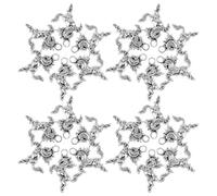 OFFSCH Lot De 60 Pendentifs Feng Shui À Suspendre Breloques Pour Le Nouvel An Chinois Pendentif Animal De Dessin Animé En Alliage