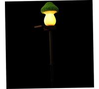 OFFSCH Lumière Solaire Décorative Forme De Champignon Pour Jardin Piquet Énergétique Autonome Éclairage Extérieur Ambiance Pour Patio Et Allées