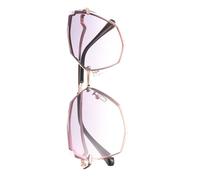 OFFSCH Lunettes de Soleil Polygonales en PC et Métal, Style Simple