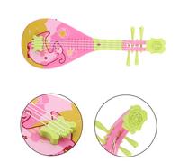 OFFSCH Luth Chinois Traditionnel Pipa pour Garçon Fille Modèle et Ergonomique à Motif Dinosaure Instrument de Musique Simulé pour Jeu Apprentissage Culturel et Accessoire Photo