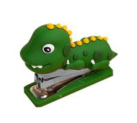 OFFSCH Mini Agrafeuse De Bureau À Thème Dinosaure Pour Garçons Et Filles Outil Dagrafage De Papier Portable En Acier Inoxydable Et Silicone