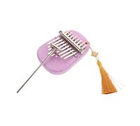OFFSCH Mini Piano à Pouce Touches Ovale Instrument de Musique Portable pour Débutants Kalimba Compact pour Voyage et Activités Plein Air