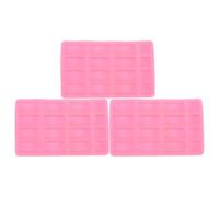 OFFSCH Moule à Briques DIY en Silicone 3pcs 13 x 8 x 1 cm pour Construction Miniature Table à Sable création de Paysage Micro-Paysage pour Amis Amateurs d’Architecture Couleur Aléatoire