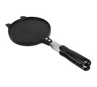 OFFSCH Moule à Rouleaux d'Œufs Antiadhésif Petite Taille en Silicone Noir Plaque de Cuisson pour Pâtisserie Biscuits et Cornets de Glace Ustensile Pratique pour Usage Domestique