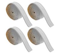 OFFSCH Moulure Flexible Auto-Adhésive en Écume 4 Rouleaux 4 CM pour Décoration de Plinthes et Protection d'Angle Intérieure