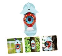 OFFSCH Nichoir à Oiseaux Suspendu pour Jardin Mangeoire Extérieure de Théière Boîte de Nidification pour Calopsittes Nid Mural Décoratif pour Balcon Rebord de Fenêtre ou Arbre 1 Pièce