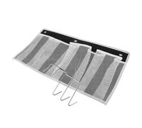 OFFSCH Organisateur De Chaussures pour Camping-Car 4 Poches en Tissu Non Tissé Léger, à Suspendre Facile à Accrocher, Rangement Polyvalent pour Chaussures Et Accessoires, pour Lit Et Porte