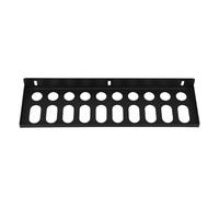 OFFSCH Organisateur Mural pour Outils en Métal, 20 Emplacements | Acier au Carbone Noir, Finition Sablée, Support Stable pour Établis et Coins de Bricolage