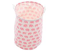 OFFSCH Panier à Linge Pliable Imperméable Corbeille Ronde De Rangement Pour Vêtements Organisation Pratique Pour Salle De Bain Buanderie Et Chambre