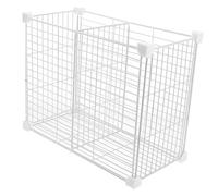 OFFSCH Panier de Rangement pour Congélateur sans Fil Métal Séparateur Panier Inférieur Organiseur Polyvalent pour Coffre et Réfrigérateur Compartiments Hauteur pour Fruits Légumes Snacks
