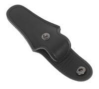 OFFSCH Paquet Multifonctionnel Pochette de Transport Pratique en Pu Noir Design à Boucle pour Embouchure de Cor D'harmonie pour Accessoires de Trompette