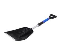 OFFSCH Pelle à Neige Pliable et Détachable en Alliage Résistant, Manche Télescopique Réglable, Outil de Déneigement Compact Bleu pour Voiture, SUV et Activités Extérieures Hivernales