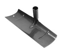 OFFSCH Pelle Multifonction pour Nettoyage De Volailles 40 Cm Métal Résistante pour Ferme Et Élevage Agricoles Outils Pratique pour Racleur Excréments Et Entretien