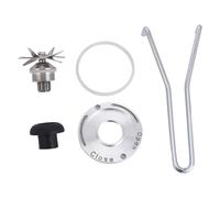 OFFSCH Pièces de Rechange pour Mixeur de Comptoir 2 L Ensemble 5 Pièces Lame Inox 8 Lames et Plaque de Fixation Kit Réparation Compatible Extracteur de Jus Blender Smoothies et Lait