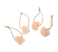 OFFSCH Pierre A Sel Cheval 4pcs Bloc de Sel à Lécher pour Animaux Minéraux Essentiels, Facile à Utiliser, Adapté pour Chevaux et Cerfs