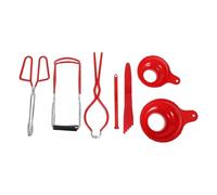 OFFSCH pinces de cuisine ustensiles de cuisine bocal Supplies en conserve Red