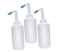 OFFSCH Pissette Pour Le Rinçage Des Sinus Lot De 3 Bouteille Dirrigation Nettoyeur De Nez Pour Usage Domestique Portable Et Facile À Transporter