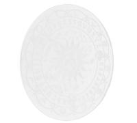 OFFSCH Planche de Divination par Radiesthésie en Acrylique, Planche à Pendule, Blanche, pour Autel de Sorcière, Maison et Bureau, Effet Décoratif, Peut Servir de Porte-Bougie