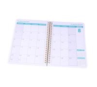 OFFSCH Planificateur Scolaire Hebdomadaire et Quotidien avec Anneau Métallique Carnet Agenda pour Organisation Académique et Usage Personnel Papier Anti-bavure Robuste