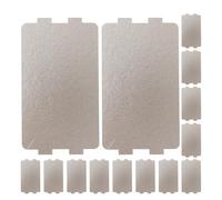 OFFSCH Plaques Mica Isolantes pour Four à Micro-Ondes 18 Pièces 116 X 65 CM Résistantes à la Chaleur et Ignifuges Accessoires de Réparation Universels Anti-Graisse Cuisine et
