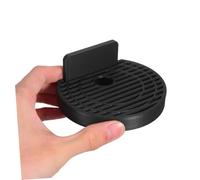 OFFSCH Plateau Égouttoir pour Machine à Café Mini Tapis Antidérapant pour Espresso Bac Récupérateur de Gouttes Noir Compatible Mini Protection Compacte pour Plan de Travail