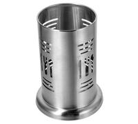 OFFSCH porte-baguettes en acier inoxydable égouttoir café Titulaire coutellerie tasse range vaisselle dish rack couverts de table bac à ustensiles de cuisine conteneur de couverts Silver