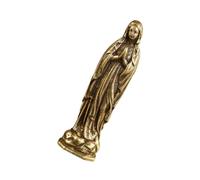 OFFSCH Porte-clés Laiton avec Pendentif Statue Rétro Notre-dame Charms Religieux Décoratifs Accessoire pour Cadeaux Première Communion et Décoration Clé