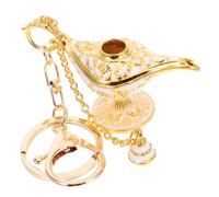 OFFSCH Porte-clés Pendentif Décoratif Compact Lampe D’aladin en Métal Accessoire Adorable et Délicat pour e Voiture ou Téléphone