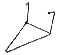 OFFSCH Présentoir Mural Pliable pour Assiettes en Métal Noir Moyen, Support Décoratif Polyvalent pour Cadres Photo et Œuvres D'art, Porte-assiette Stable Cuisine et Salle à Manger, 1