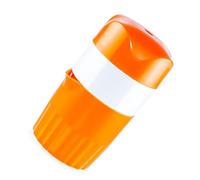 OFFSCH Presse-fruits Manuel 2pcs en Abs Orange pour Maison et Voyage, Extracteur de Jus Portable Séparation de Pulpe pour Orange et Poire