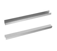 OFFSCH Protections de Bord en Acier Inoxydable 304, Protège-tiroir de Meuble 23 Pouces, Anti-Rayures et Anti-Usure pour Armoires Cuisine et Salle de Bain, Accessoire D’Organisation