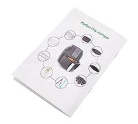 OFFSCH Recettes Air Fryer Papier Recueil Anglais Cuisine Friteuse à Air Pour Desserts Et Plats Variés