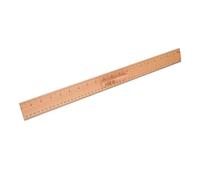 OFFSCH Règle Japonaise Couture 50cm en Bois Naturel Marquages Simples pour Outils de Mesure Précis, pour Couture et Loisirs Créatifs Terrain