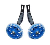 OFFSCH Roues D'entraînement Universelles Facile à Assembler Roues Stabilisatrices en Plastique Bleu, Support de Sécurité pour Vélo Garçon et Filles pour Sport Cycliste