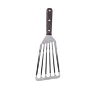 OFFSCH Spatule à Steak Fendue Petite Taille En Acier Inoxydable, Spatule Pour Barbecue Multifonction, Fentes Pour Évacuation, Ustensile Cuisine Pour Frit Et Viandes, Usage Domestique