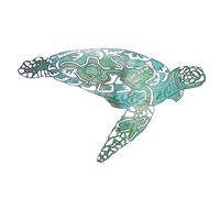 OFFSCH Statue De Tortue Réaliste Décoration Pour Intérieur Et Extérieur Figurine De Tortue Éducative Pour Jardin Et Aquarium