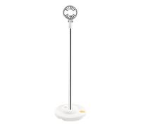 OFFSCH Support Blanc Inoxydable des Acier Plastique en Utilisation Mains et Design sans Rangement Pratique Sèche-cheveux pour Animaux pour Toilettage et Séchage des Chiens