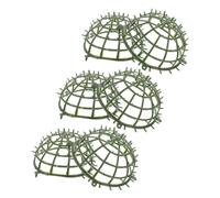OFFSCH Support de Boule Topiaire Jardin en Plastique 10 CM Lot de 3 Supports pour Plantes Artificielles Treillis Décoratif Polyvalent pour Mariage Salon et Extérieur Présentoir à