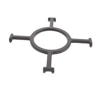 OFFSCH Support De Cuisinière à Gaz Cuisinier Support Wok Anneau Wok Double Poêle Brûleur De De Cuisine Anneau De Brûleur Anti Support En Acier Chauffage Propane Le Fer Black