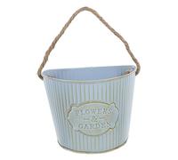 OFFSCH Support De Fleurs Mural Fer Rétro Pot De Plantes Suspendu à Accrocher pour Décoration Intérieure Et Extérieure Jardinage Élégant Et Pratique