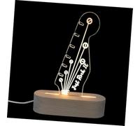 OFFSCH Support De Rangement pour Médiators De Guitare avec Veilleuse en Acrylique Élégant pour Les Musiciens