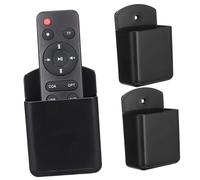 OFFSCH Support Mural Pour Télécommande Tv 3 Pièces Boîte De Rangement Multifonctionnelle Pour Chambre Bureau Et Camping-Car 3.94X2.52X1.38 Pouces