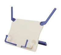OFFSCH Support Pliable pour Partitions de Musique de Bureau Pupitre Portable Ajustable pour Adultes Support Multifonction pour Lecture Confortable à Domicile et Bibliothèque Blanc