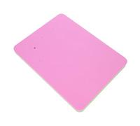 OFFSCH Tapis à Gâteau en Fondant Carré Vert Et Rose, Tapis De Modelage en Mousse Antiadhésive, Outil De Modelage pour Fleurs en Sucre, Ustensile Pâtisserie pour Décoration De Gâteau,