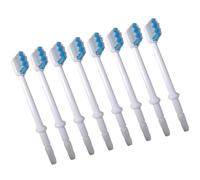 OFFSCH Têtes de brosse pour -dents à eau 8pcs, têtes de rechange pour hydropulseur buccal, compatibles avec la plupart des irrigateurs oraux, nettoyage des zones d'ombre entre les dents